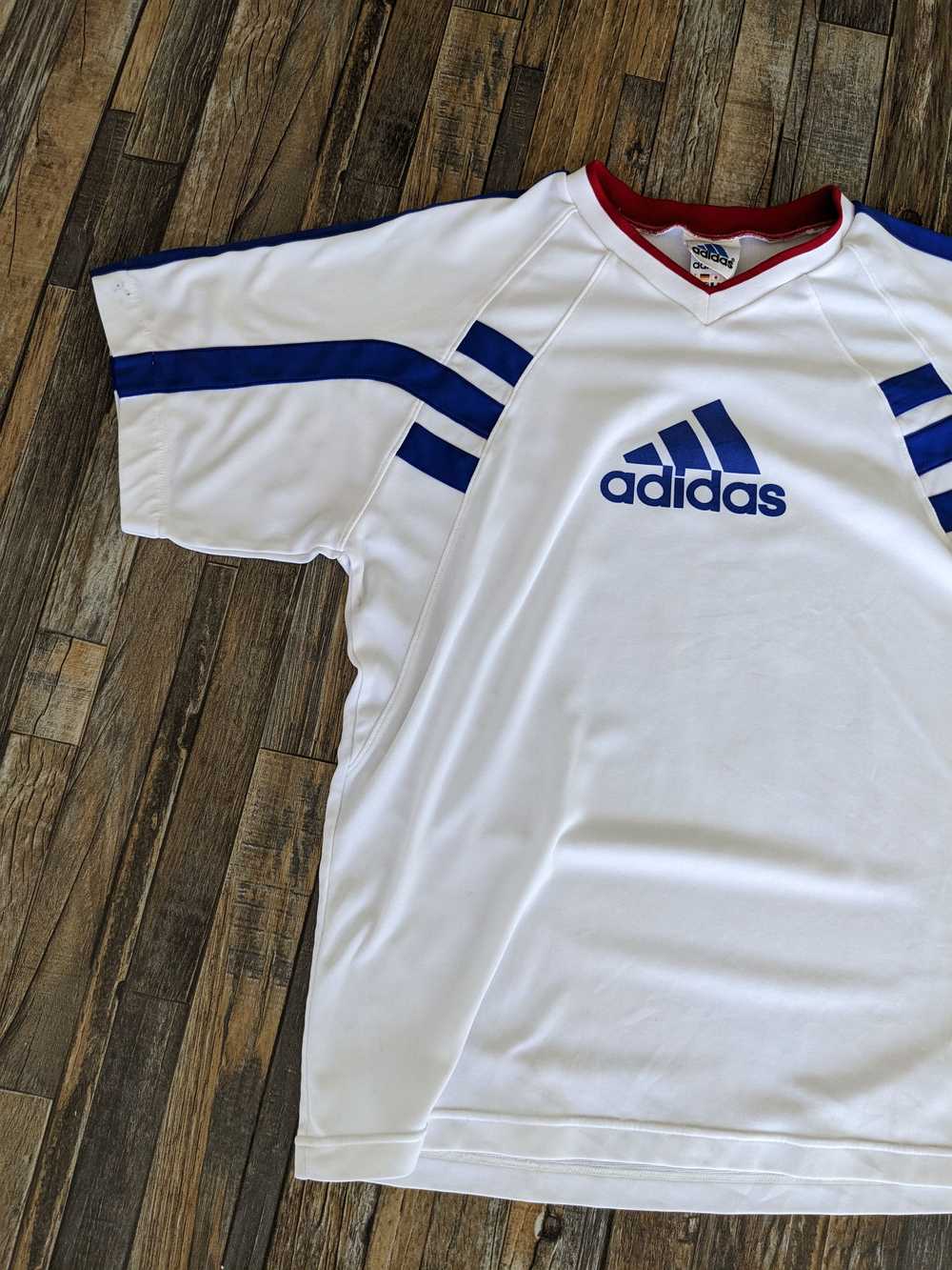 Adidas × Soccer Jersey × Sportswear Adidas 3 Stri… - image 3