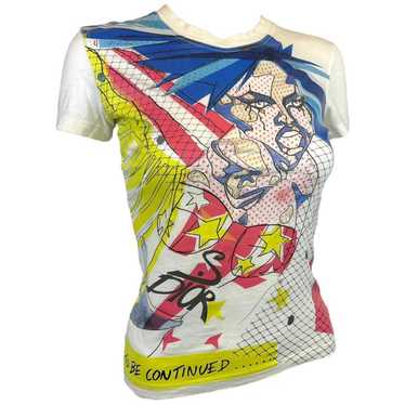 Christian Dior カラフルTシャツ 40 Christian Dior Vintage 2002 Logo T-shirt Top #40 Rainbow