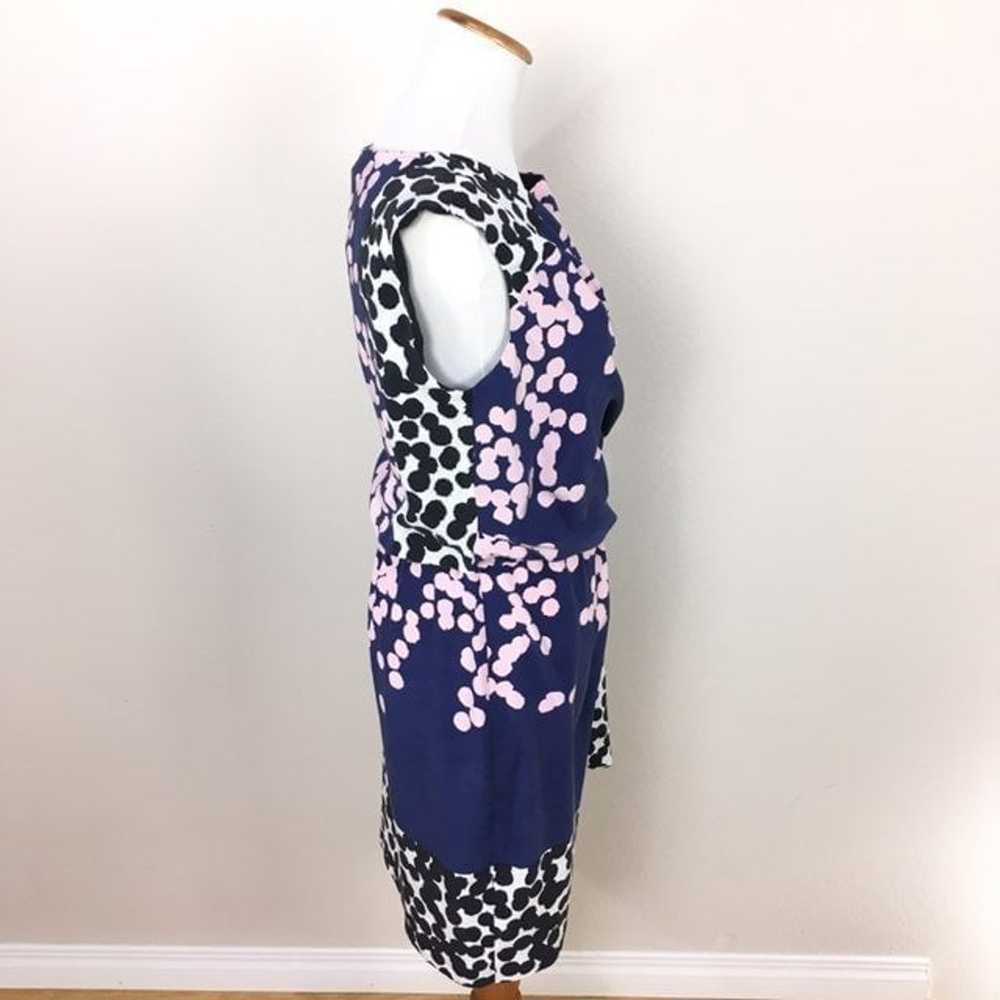 DVF Tamara Silk Dress Falling Dots - image 4