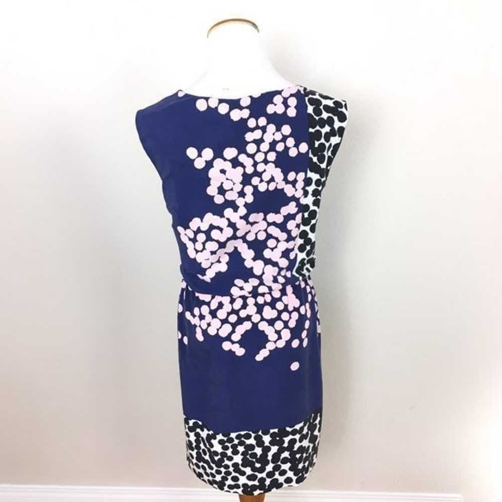 DVF Tamara Silk Dress Falling Dots - image 5