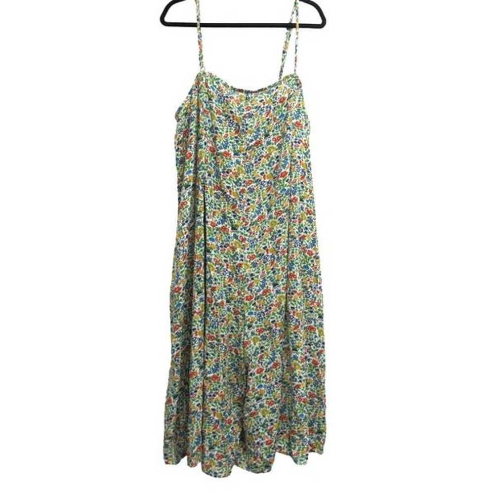 Anthropologie Women XL Multicolor Floral Virginia… - image 2