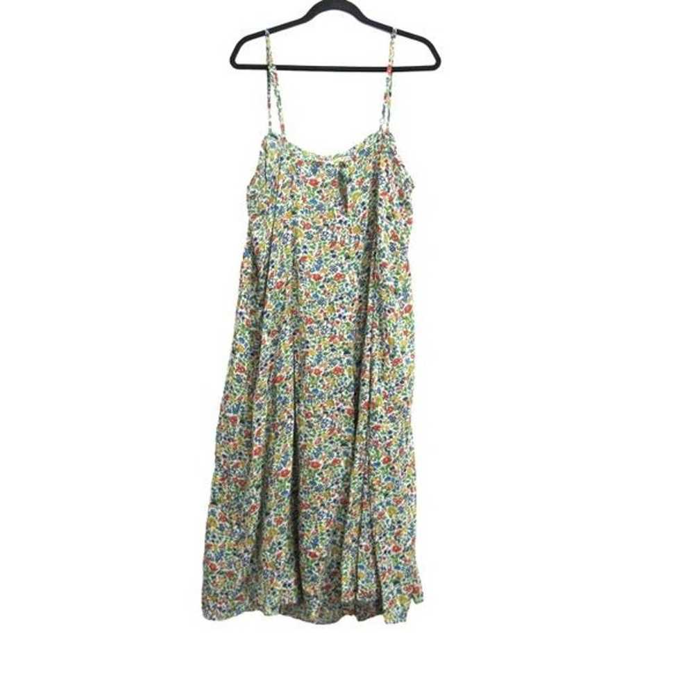 Anthropologie Women XL Multicolor Floral Virginia… - image 4