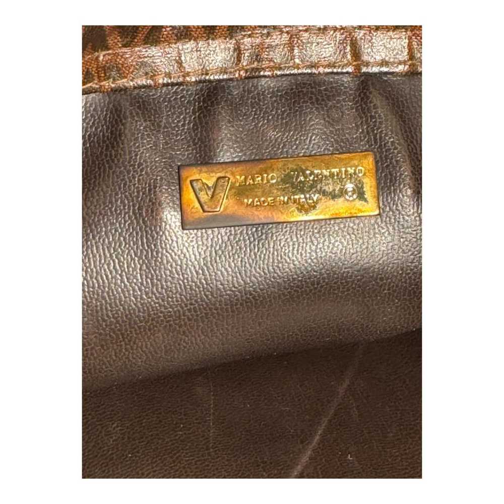 Mario Valentino Leather clutch bag - image 8