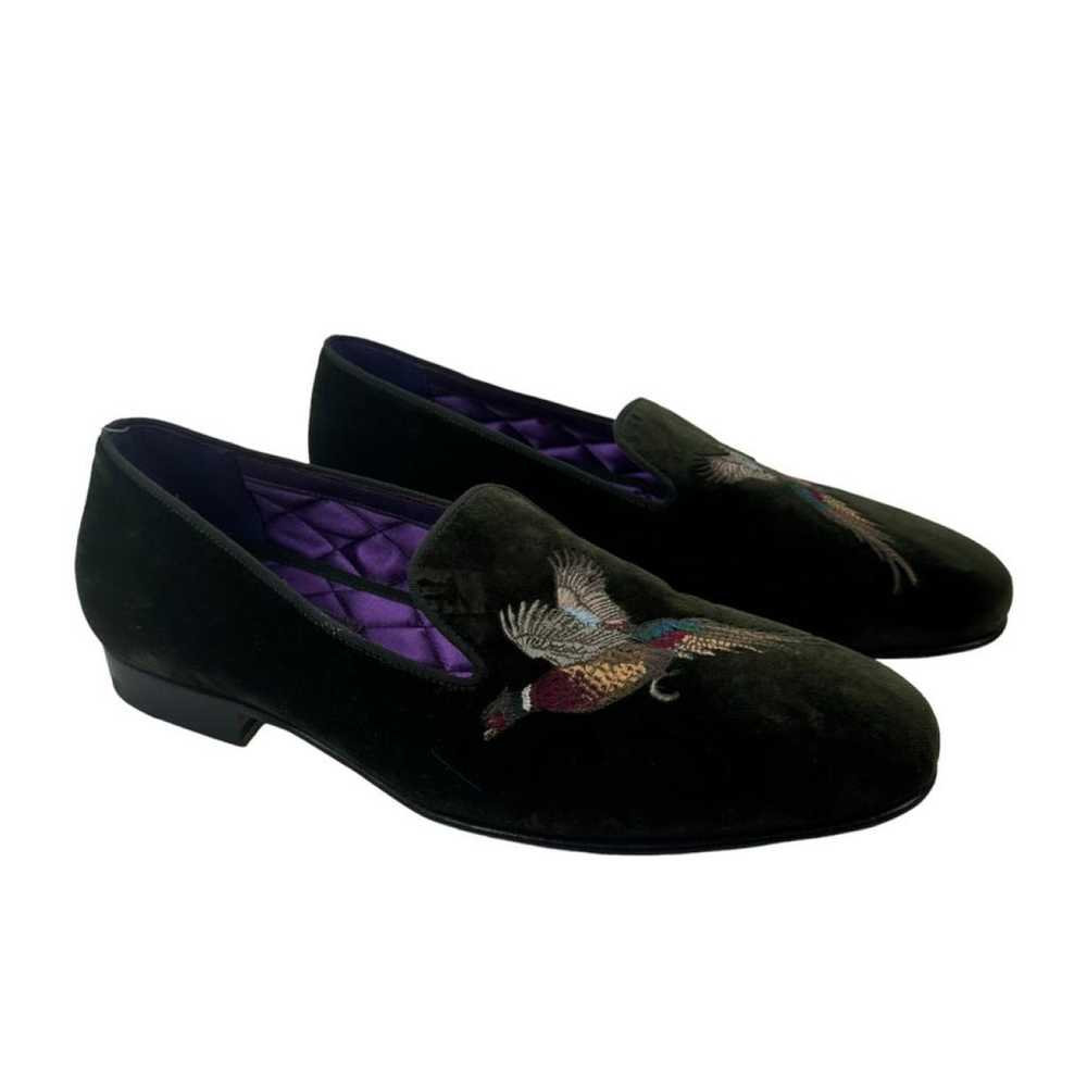 Ralph Lauren Purple Label Velvet flats - image 2