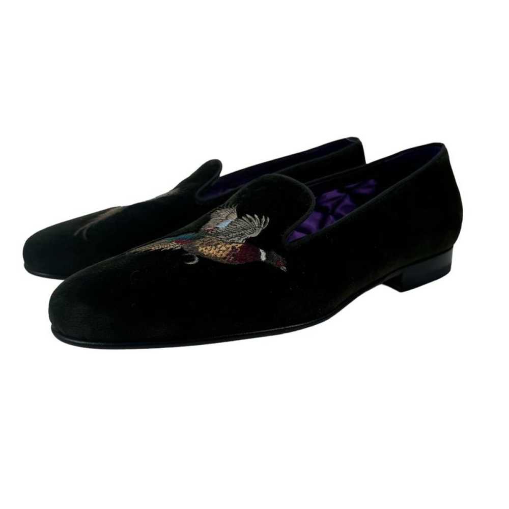 Ralph Lauren Purple Label Velvet flats - image 3