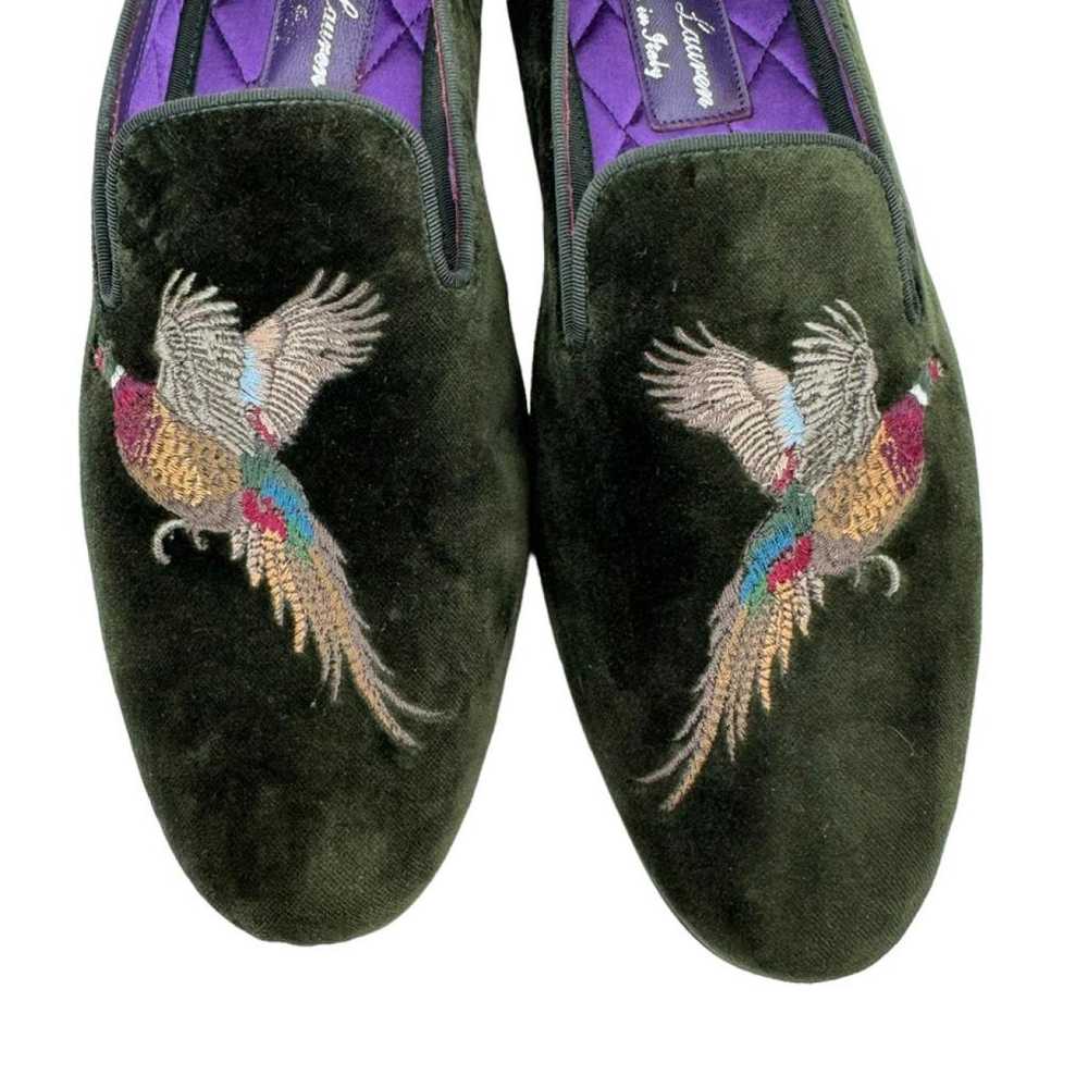 Ralph Lauren Purple Label Velvet flats - image 4