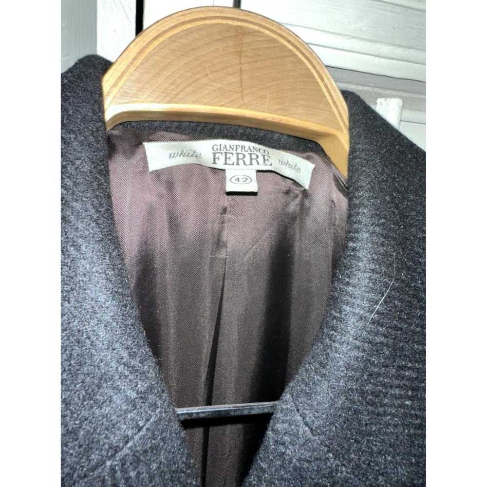 Gianfranco Ferré Wool cardi coat - image 5