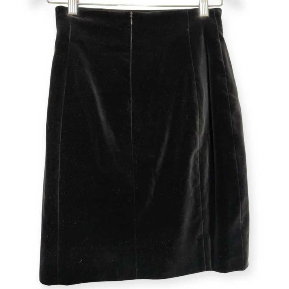 Escada Velvet mini skirt - image 2