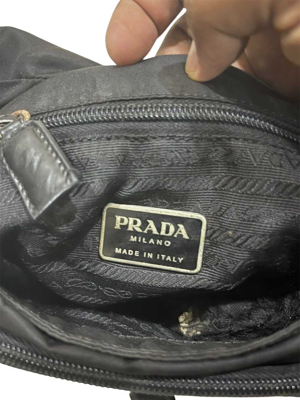 Authentic × Prada Prada nylon sling bag cross bod… - image 10