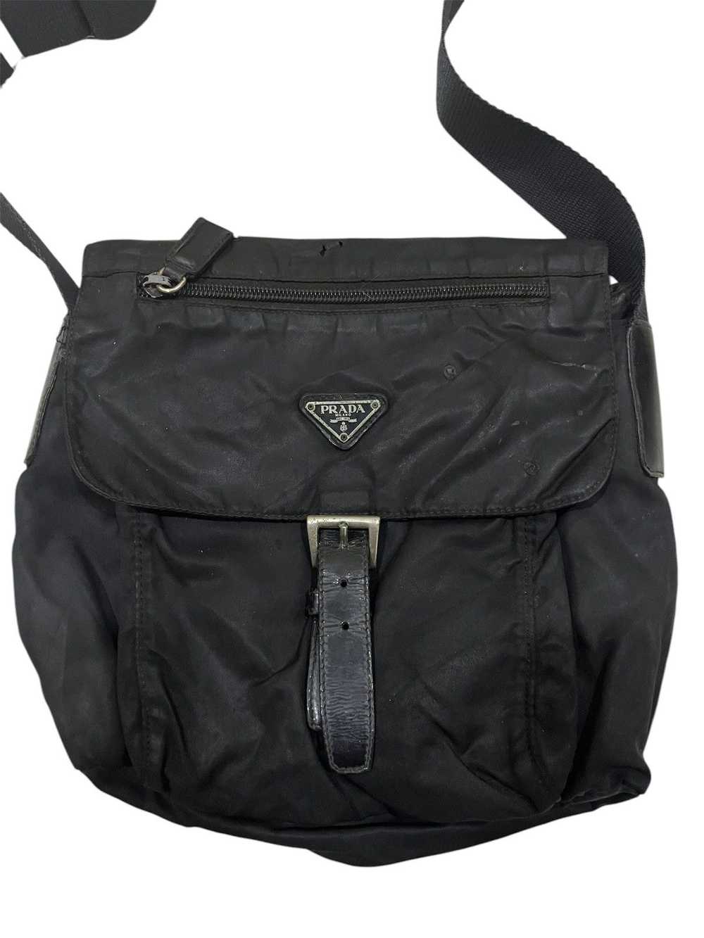 Authentic × Prada Prada nylon sling bag cross bod… - image 2