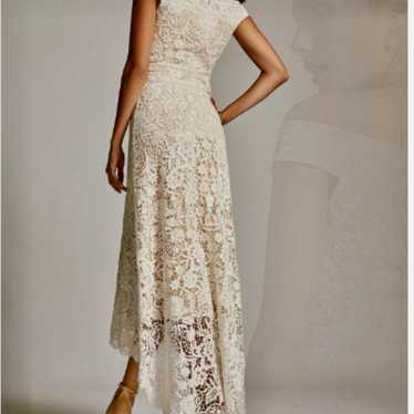 Amazing boho Tadashi Shoji bridal collection dress