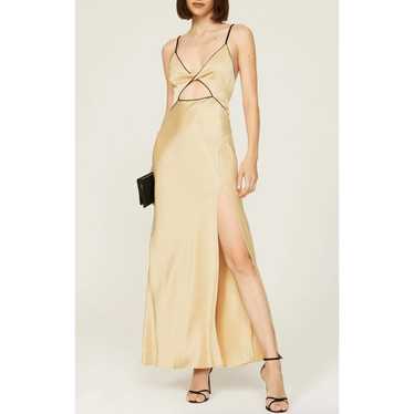 Bec + Bridge Dress Womens 10 Gold Yellow Hazel Cu… - image 1