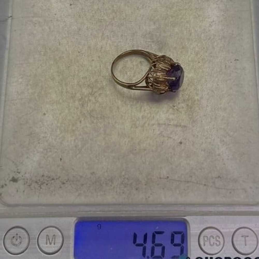 10k gold ring - image 7