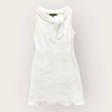 Drew Phillips Fash•ion•iś•ta White Tweed Mini Dres