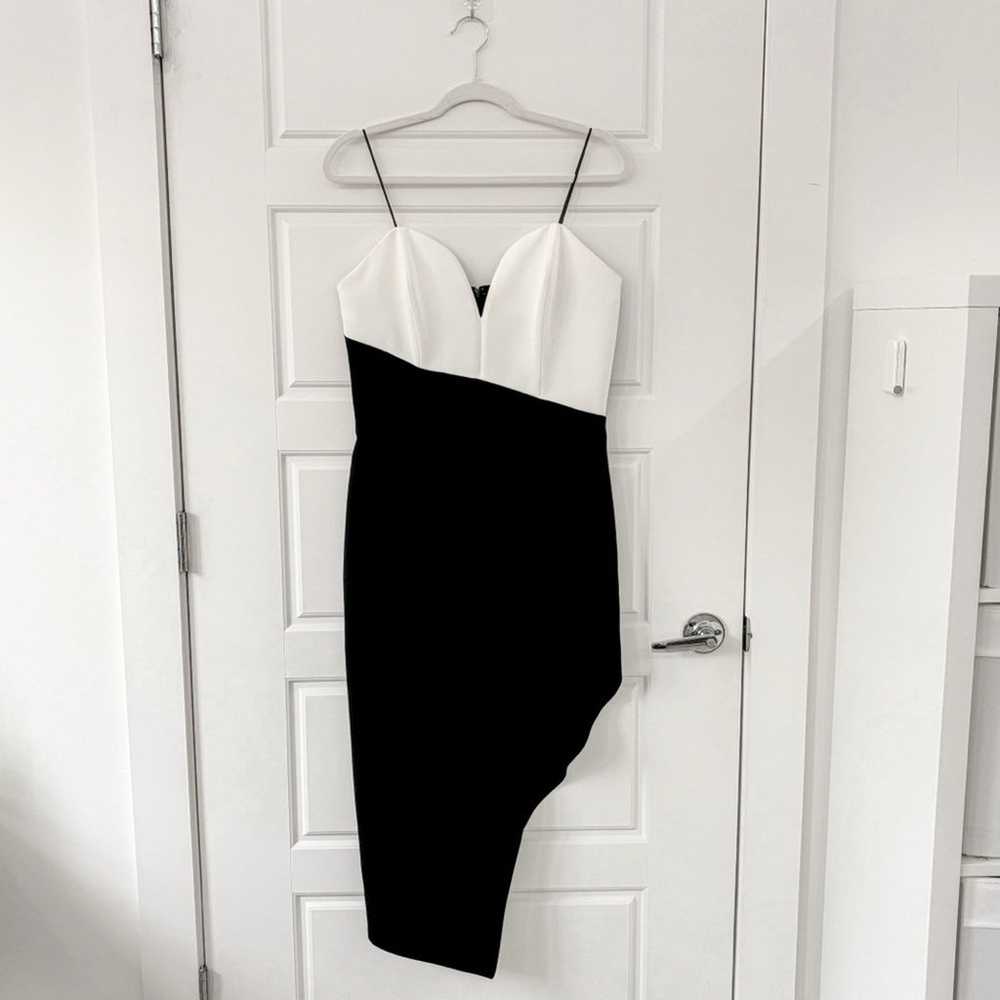 Amanda Uprichard Soiree Strapless Asymmetric Dress - image 3