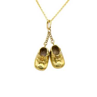 Vintage Baby Shoes Charm - image 1