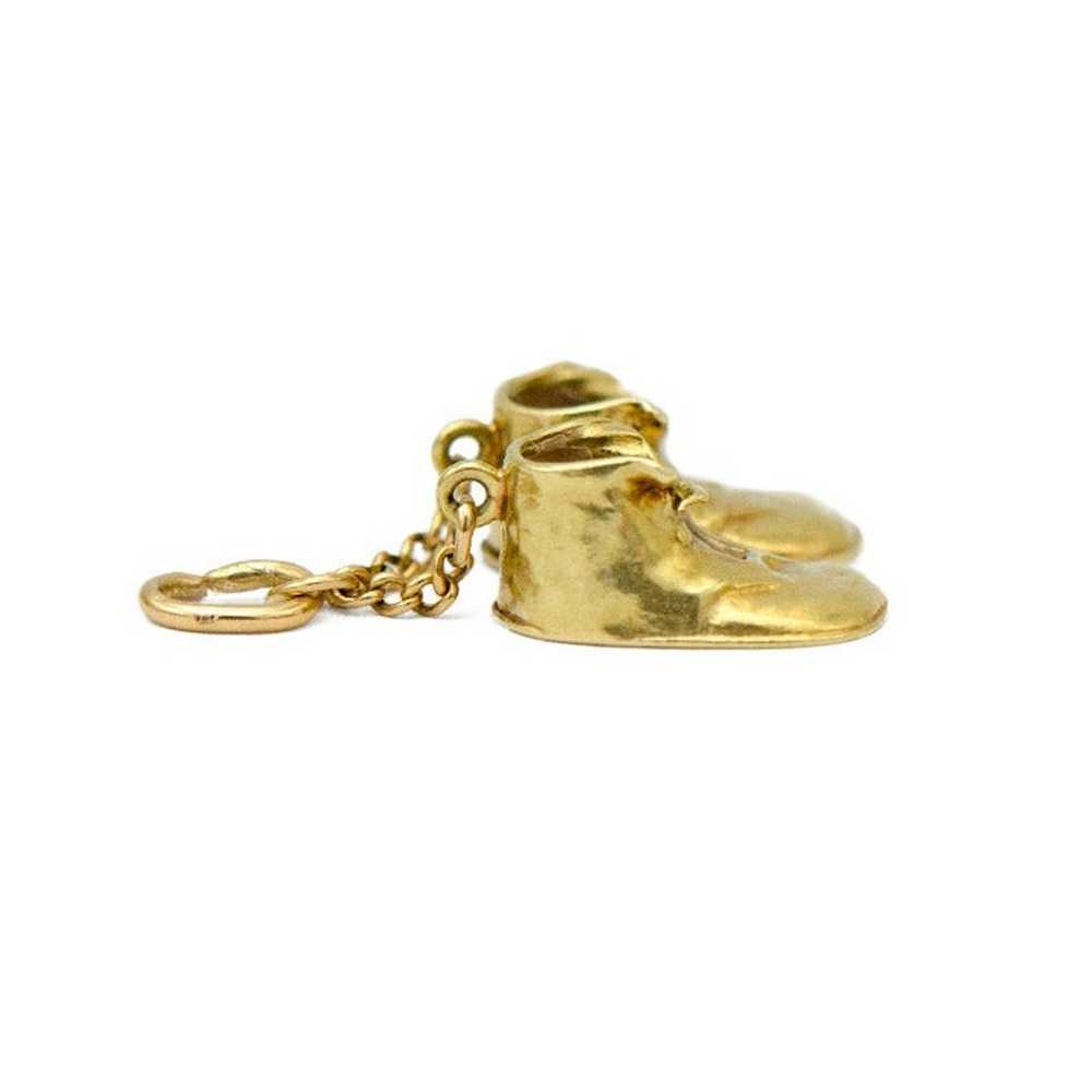 Vintage Baby Shoes Charm - image 2