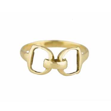 Women's Vintage Estate 18K Yellow Gold H