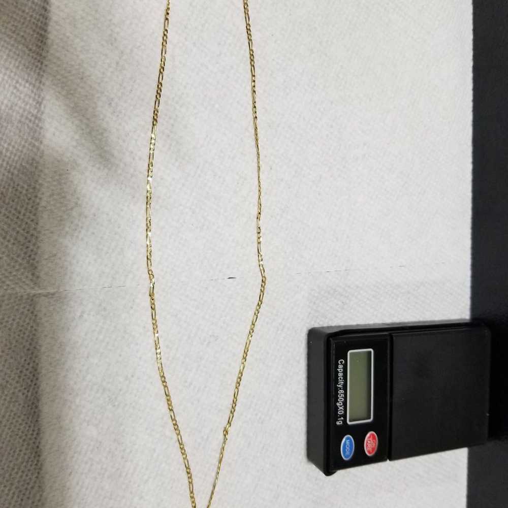 14k And 10k Gold Set Necklace - image 7