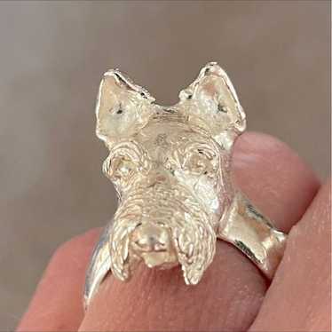 Vintage Sterling Silver 925 Scottie Scottish Terri