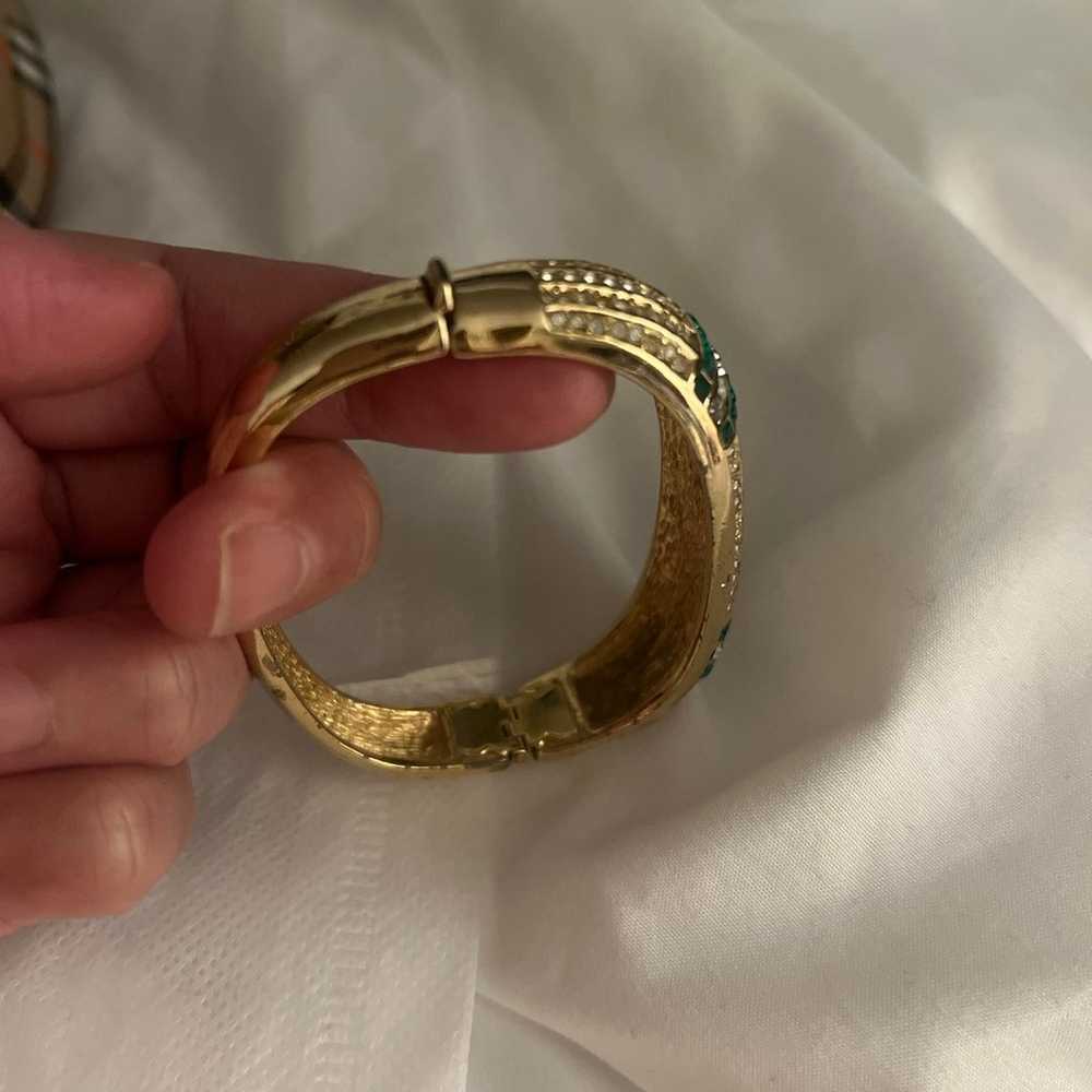 18k gold plated YG bangle by Christian Dior ! - image 11