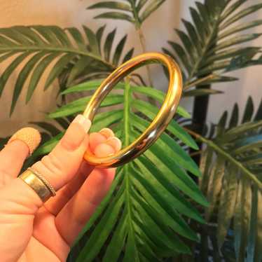 14k Yellow Gold Bangle