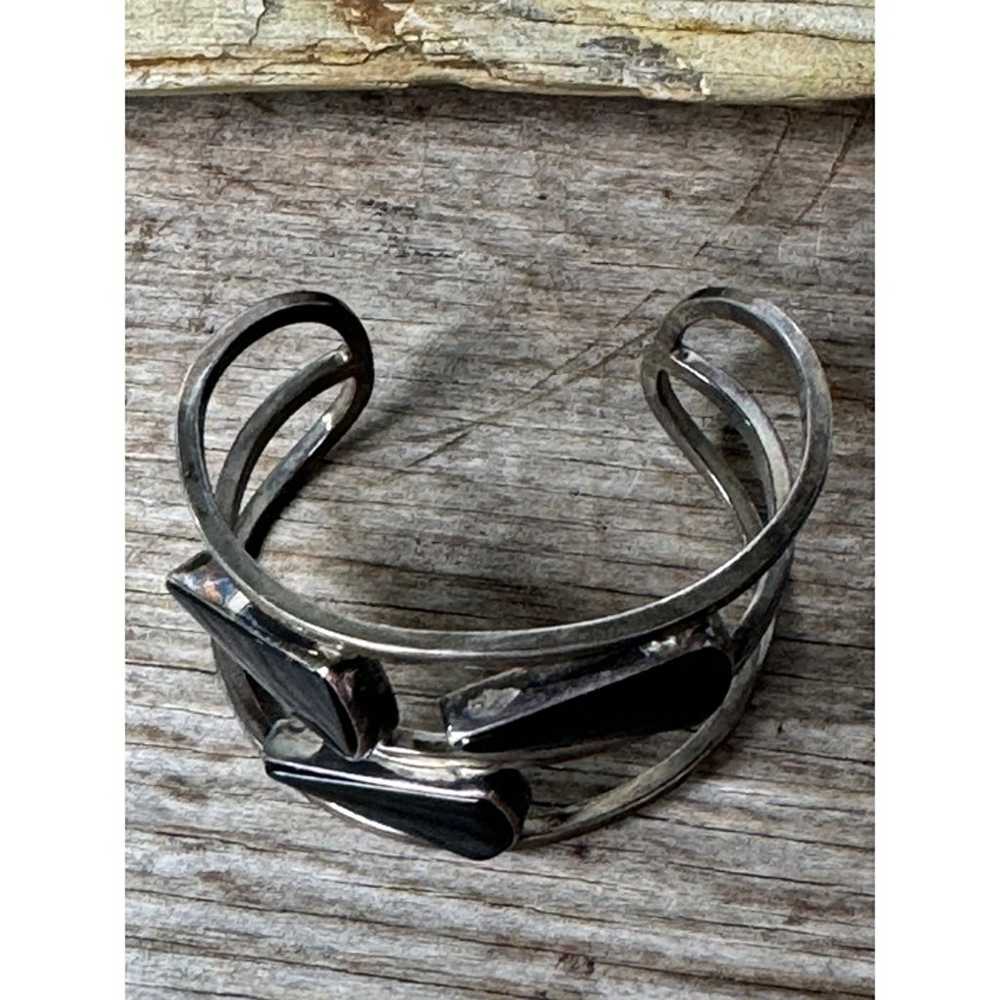 Vintage Sterling Silver Sharon Sandoval Cuff Brac… - image 12