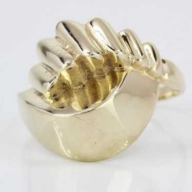 14k Yellow Gold Vintage Ladies Ring