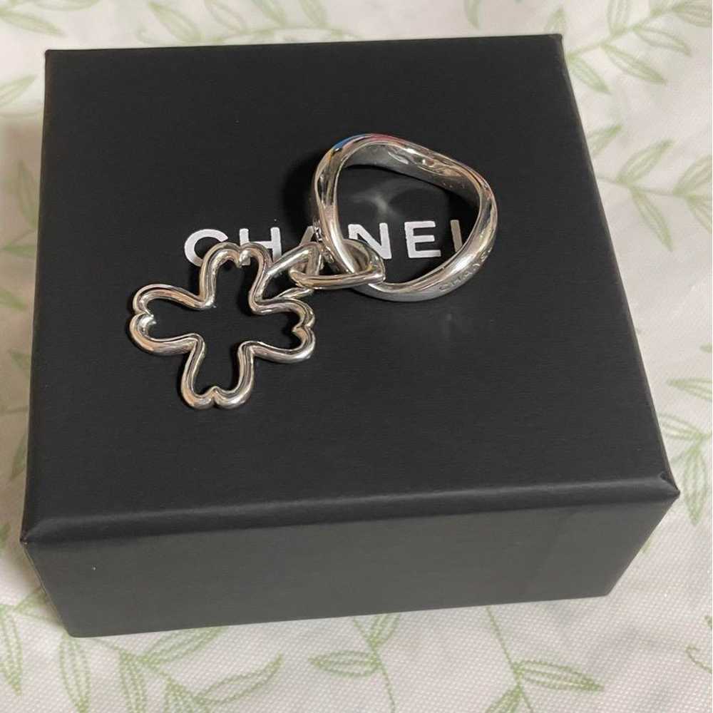 Chanel CHANEL Silver Ring Silver 925 Size #12 - image 1