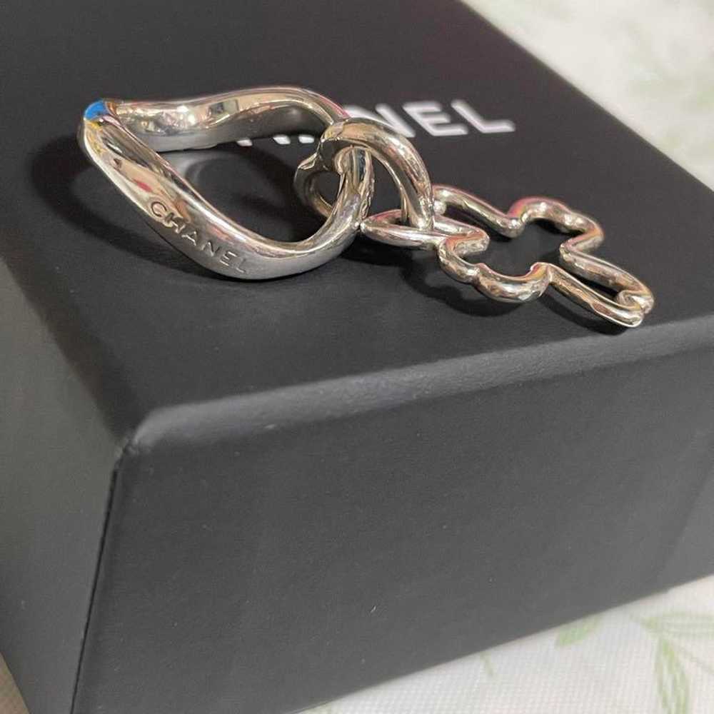 Chanel CHANEL Silver Ring Silver 925 Size #12 - image 2