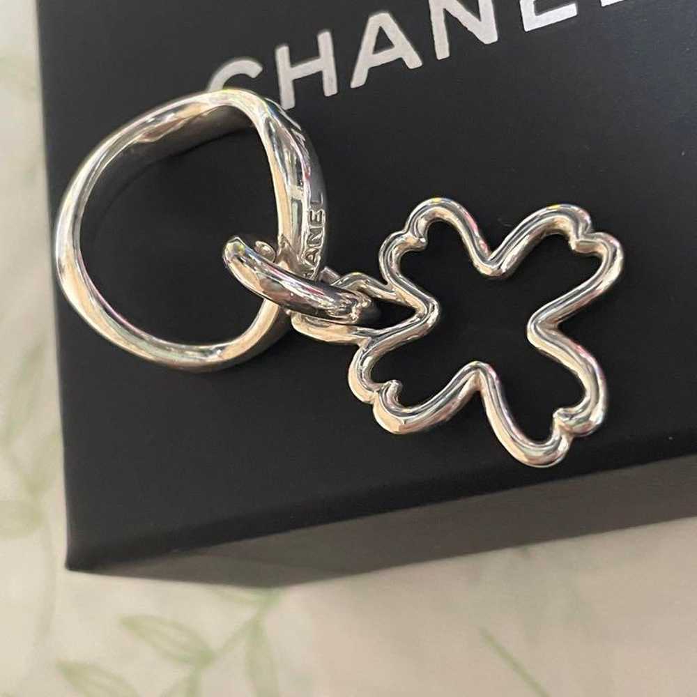 Chanel CHANEL Silver Ring Silver 925 Size #12 - image 3