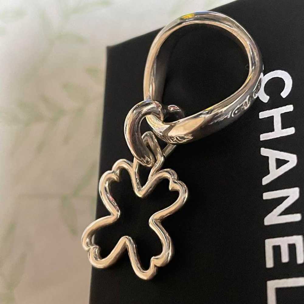 Chanel CHANEL Silver Ring Silver 925 Size #12 - image 4