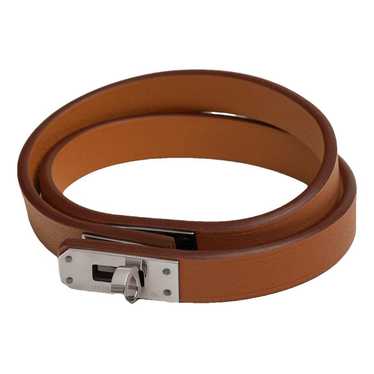 Hermès Mini Kelly Double Tour leather bracelet - image 1