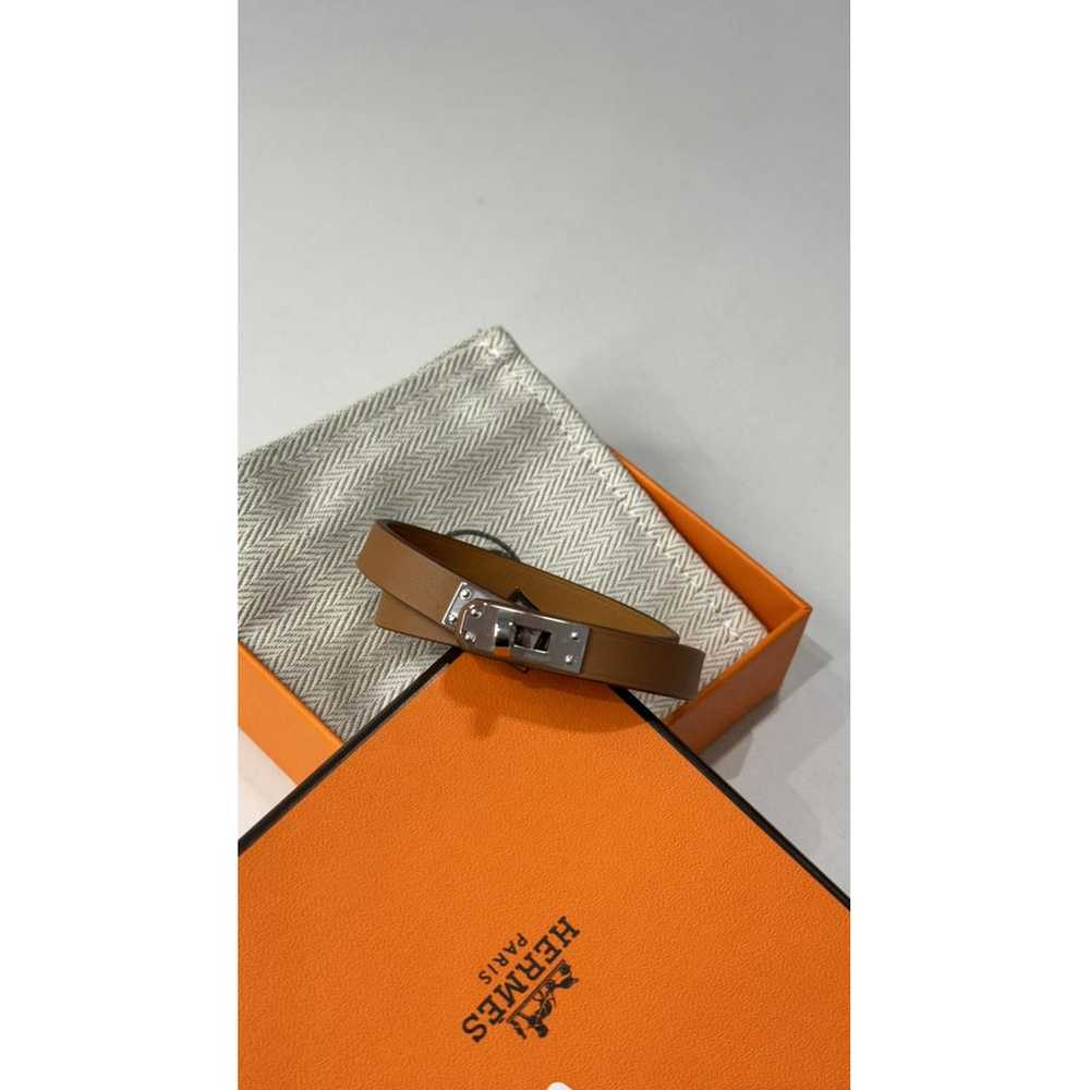 Hermès Mini Kelly Double Tour leather bracelet - image 3