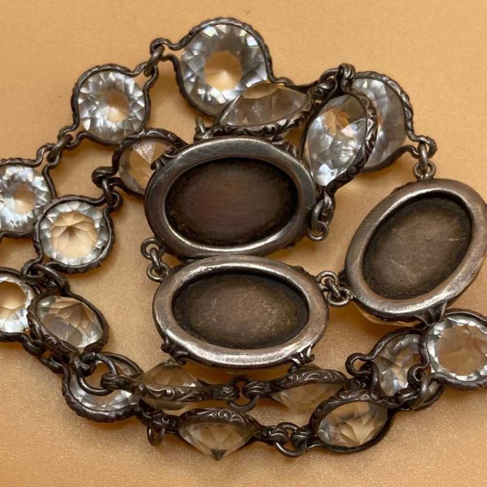 Antique vintage victorian paste rivière sterling … - image 9