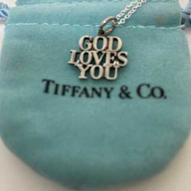 Tiffany vintage charm necklace pendant Tiffany