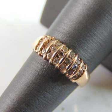 Womens Vintage Estate 14K Yellow Gold Ring E4234