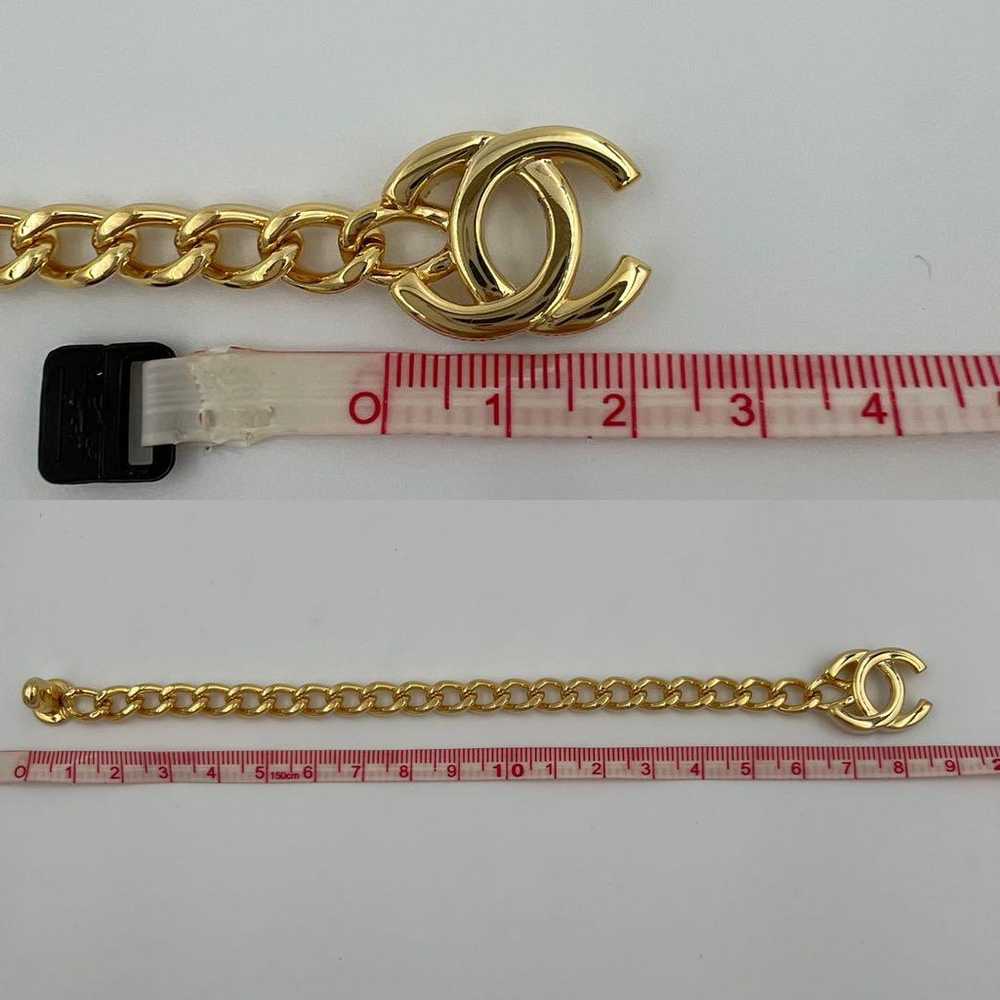 Chanel Vintage Coco Mark Turn Lock Bracelet with … - image 7