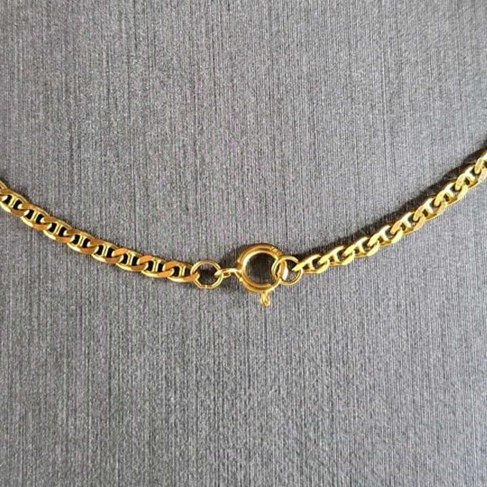 Womens Vintage Estate 18K Yellow Gold Chain Neckl… - image 2