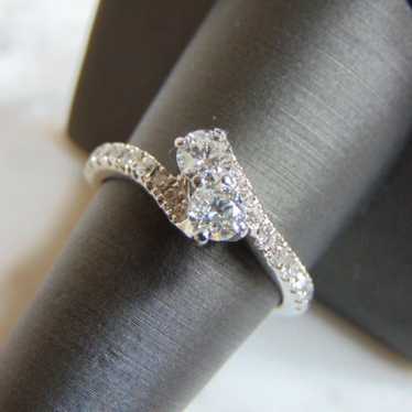 14k Gold Diamond Engagement Ring E1464