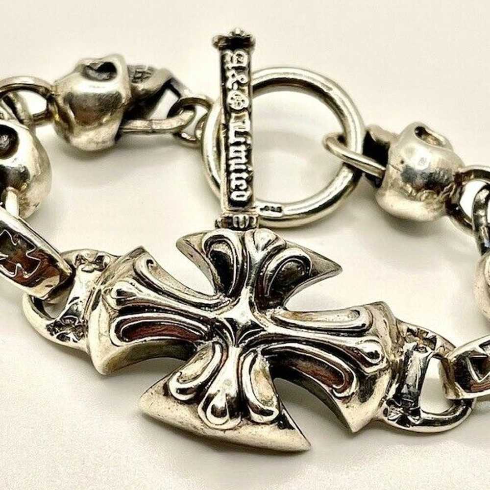 A&G Amal Guessous Limited Rare Skull Cross Bracel… - image 2