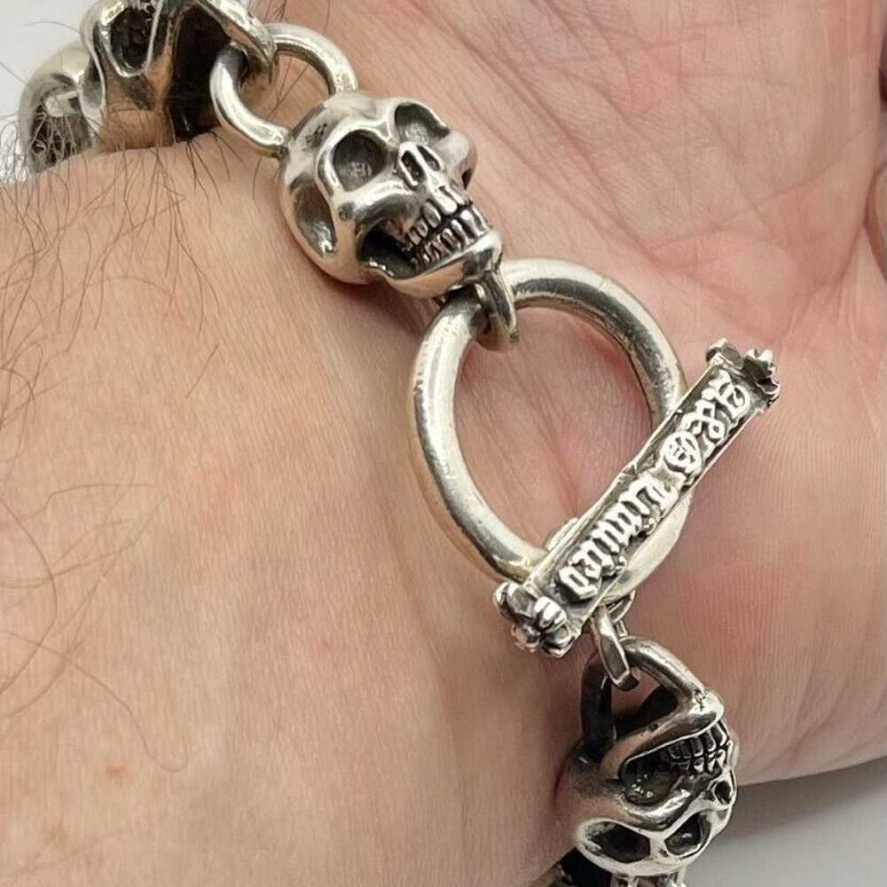 A&G Amal Guessous Limited Rare Skull Cross Bracel… - image 4