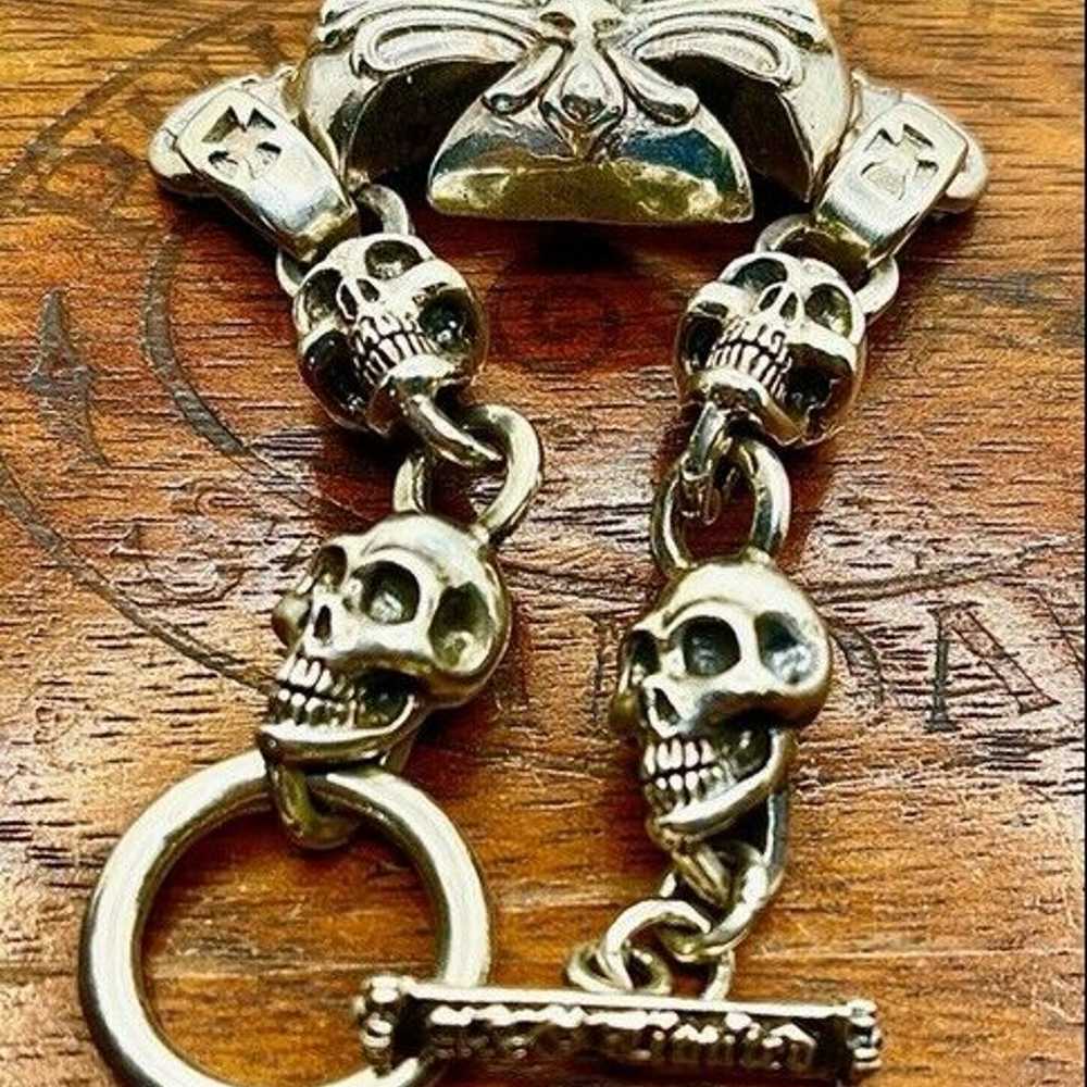 A&G Amal Guessous Limited Rare Skull Cross Bracel… - image 5