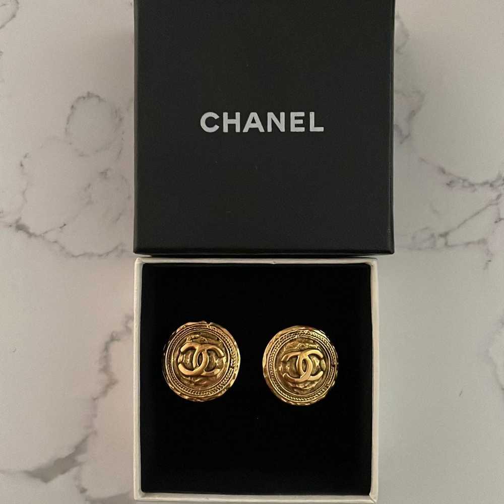 CHANEL Earrings Vintage - Authentic - image 1