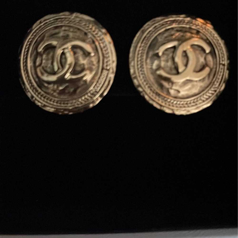 CHANEL Earrings Vintage - Authentic - image 2