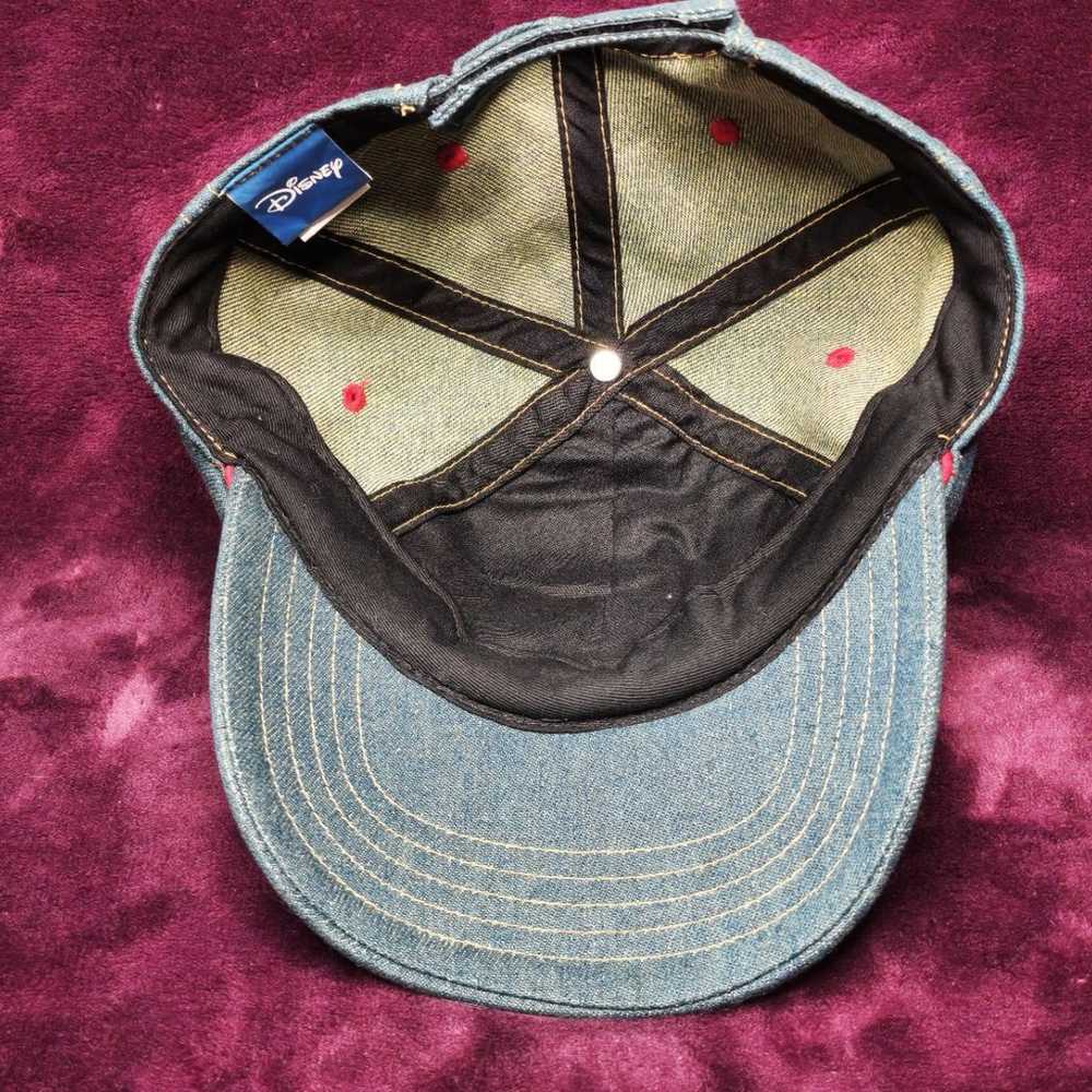 Vintage Walt Disney World Mickey Mouse Denim Hat - image 4