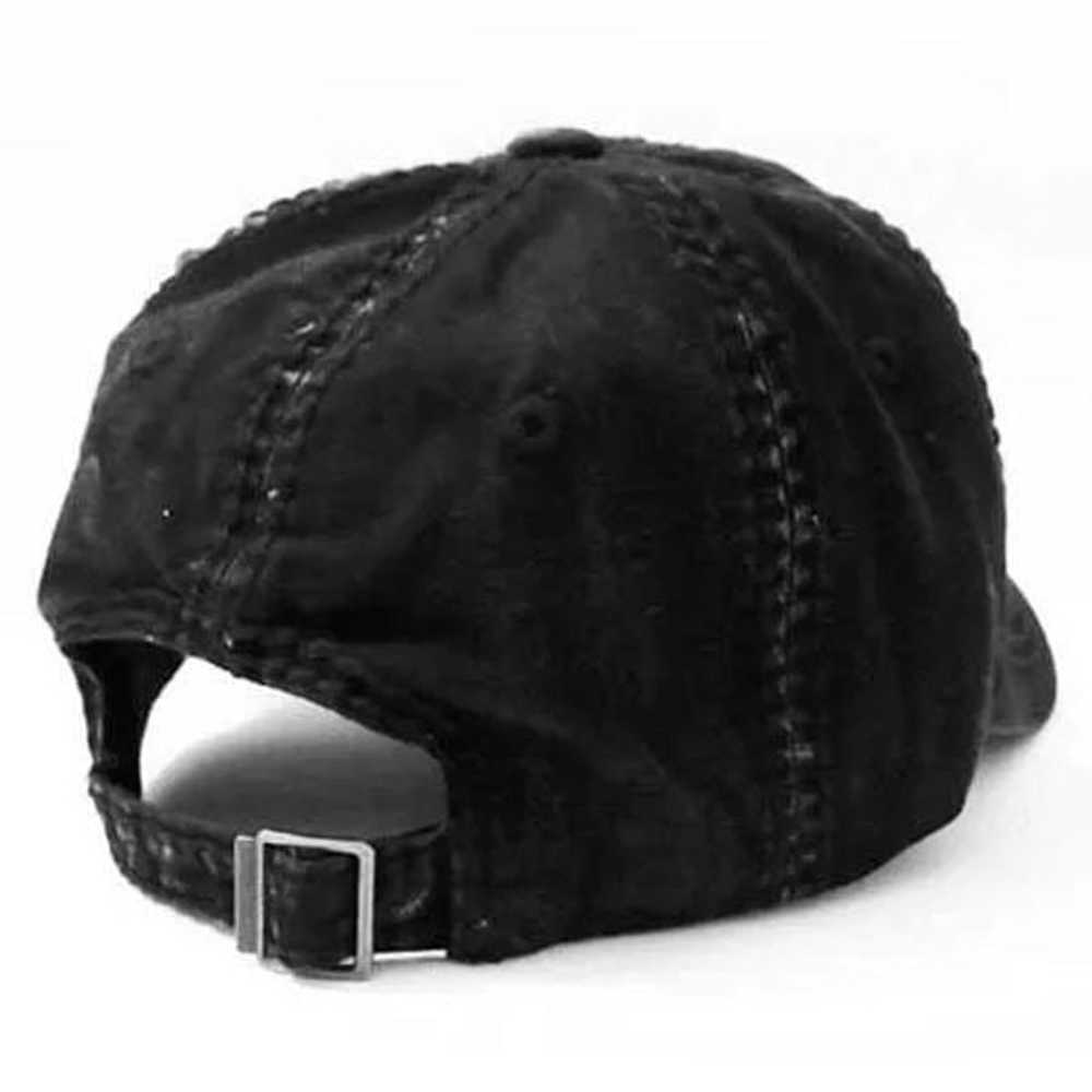 Black Vintage Live Love Laugh Baseball Hat - image 2