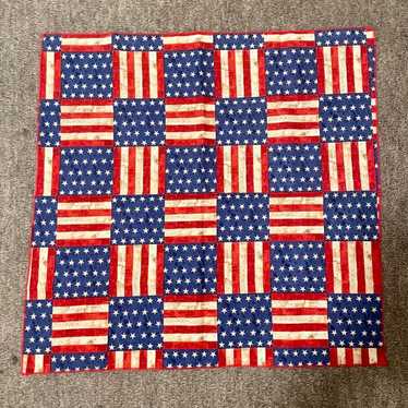 American flag vintage bandana - image 1