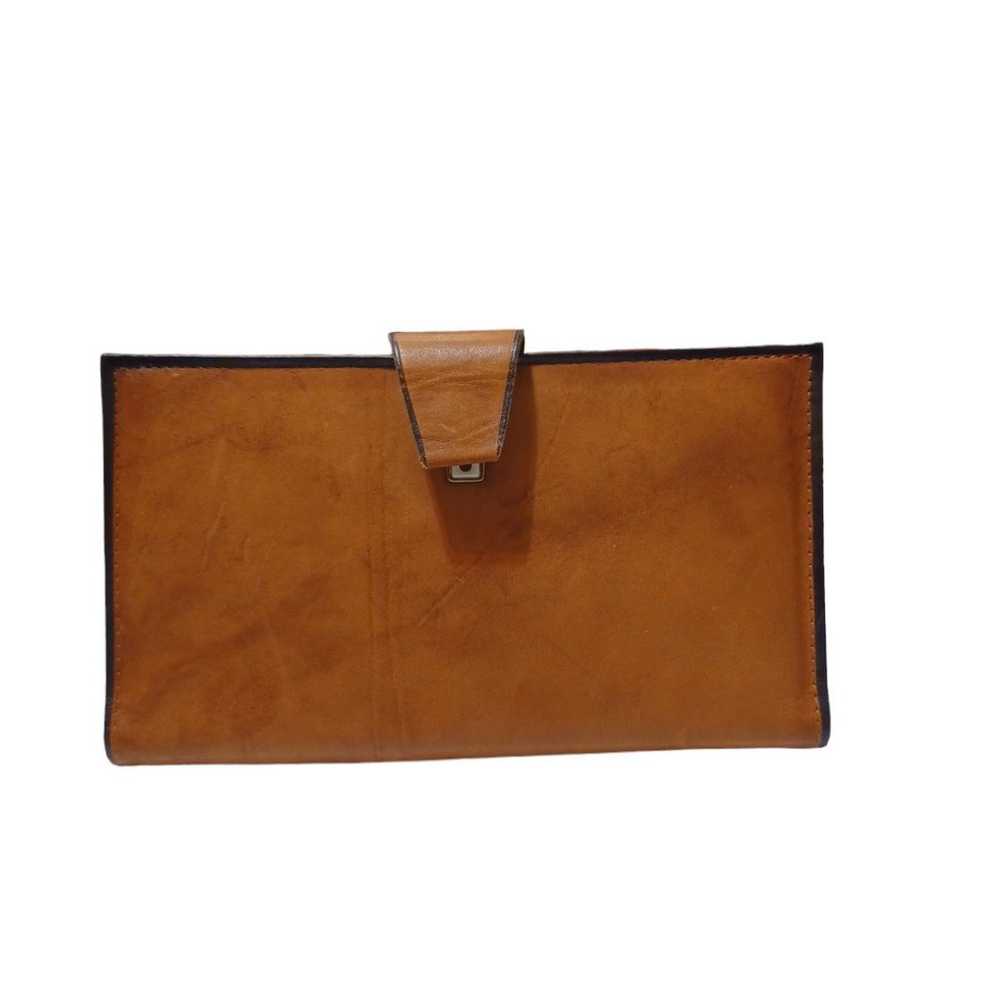 Vintage 1960s Rolfs Cowhide Wallet with Original … - image 1