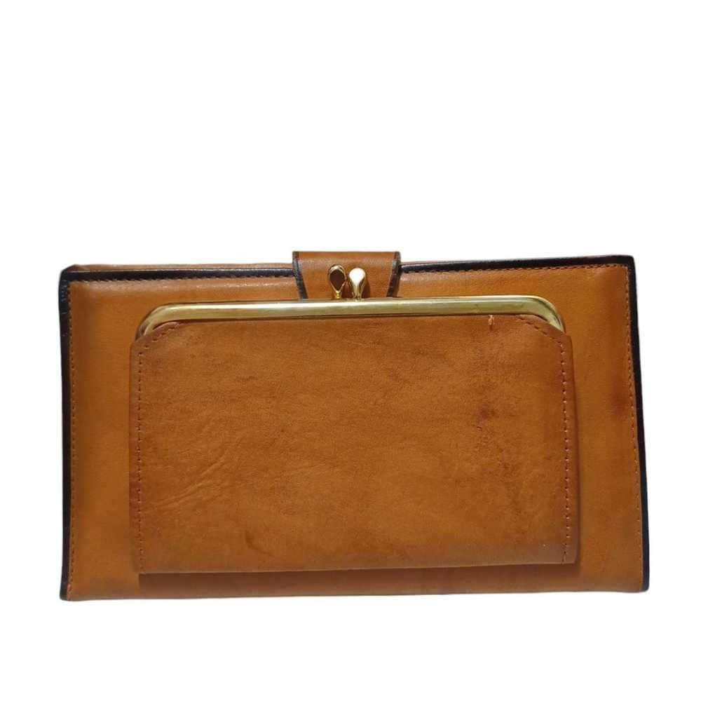 Vintage 1960s Rolfs Cowhide Wallet with Original … - image 3